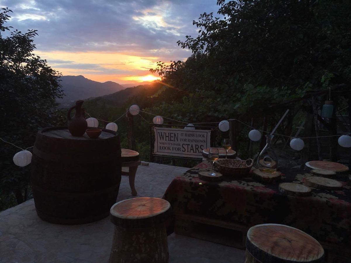 Sadmeli Winery Hotel Ambrolauri Buitenkant foto
